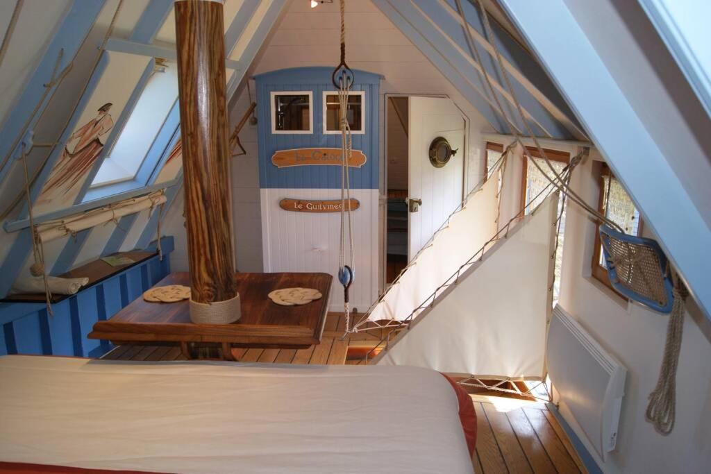 Unique Et Insolite, Chambre Privee - La Caloge De Kastell Dinn Crozon Kültér fotó